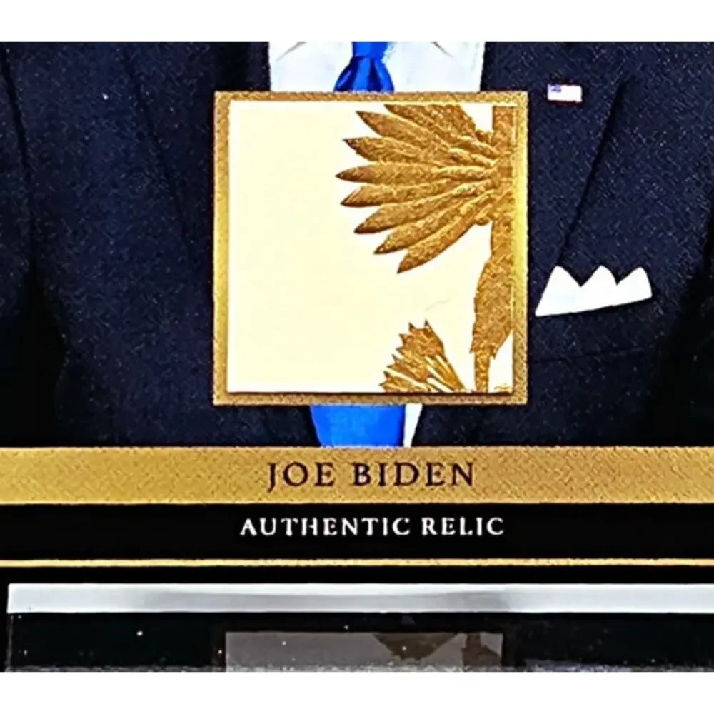 Authentic Joe Biden from the Desk of the President Relic Card Rare